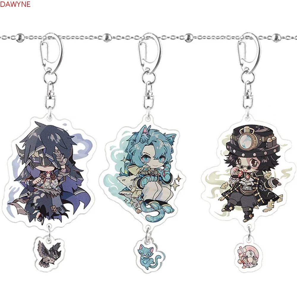 Dwayne Phụ Kiện Móc Khóa Xe Hơi / Túi Xách Hai Mặt Họa Tiết Nhân Vật Emma Woods Hoạt Hình Anime