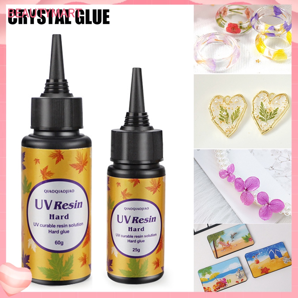 Keo Dán Resin UV Resin An Toàn Họa Tiết Lá Phong 15 / 25 / 60g