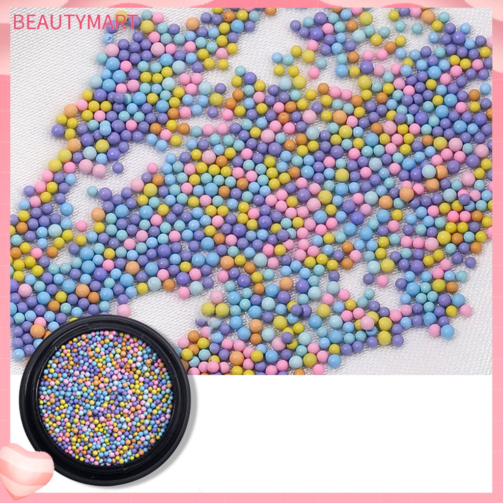 1 Hộp Hạt Hợp Kim 3D Nhiều Màu Sắc Dùng Trang Trí Móng Tay Nghệ Thuật