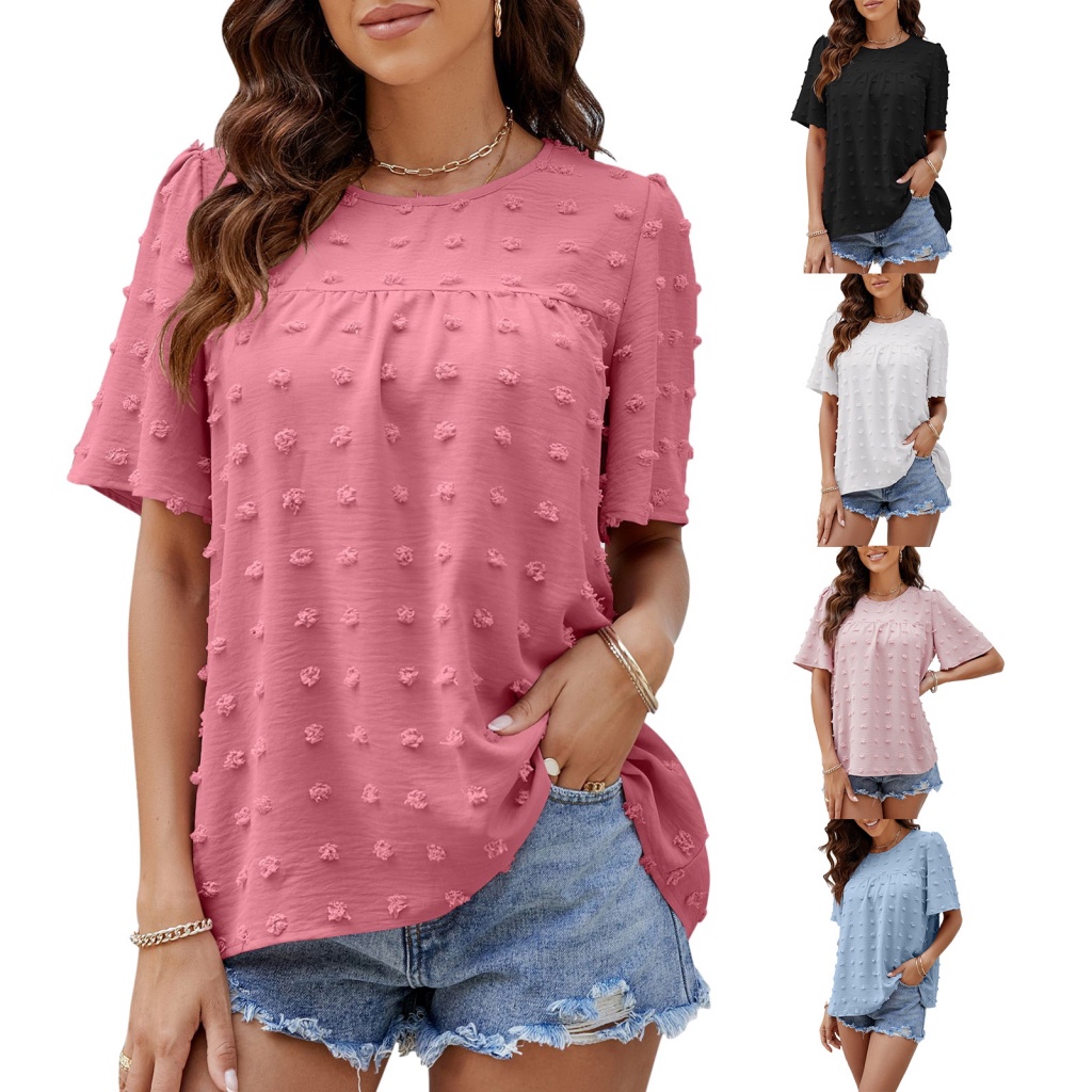 / Ty / Áo Nữ Cổ Tròn