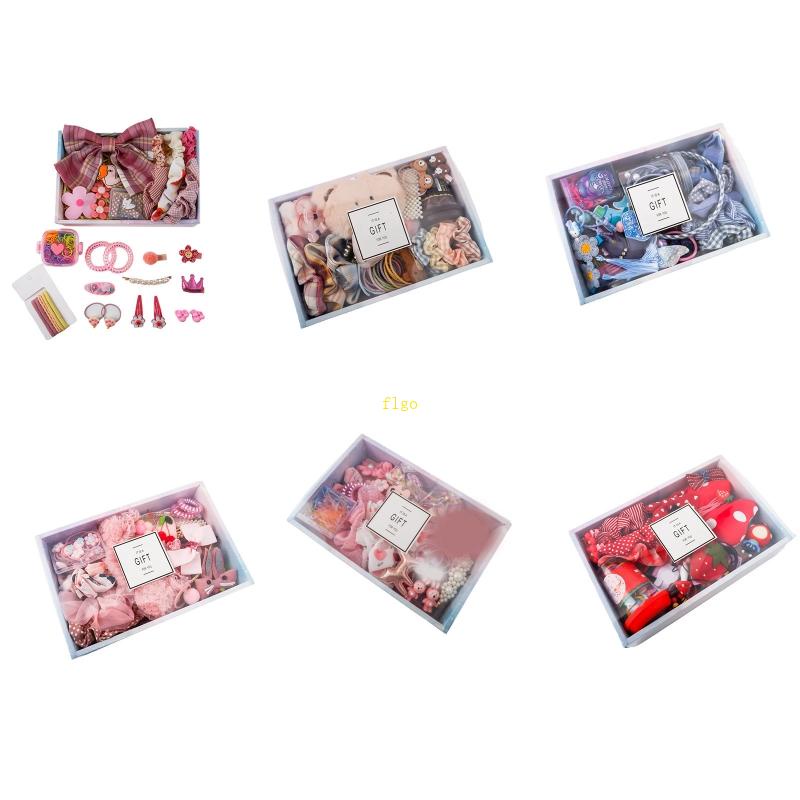 Flgo Dây Buộc Tóc Co Giãn Đáng Yêu Cho Bé Gái