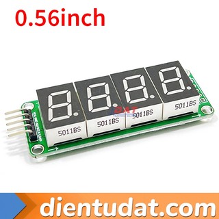 Mạch hiển thị 4 led 7 đoạn 0.56inch 74hc595 5v