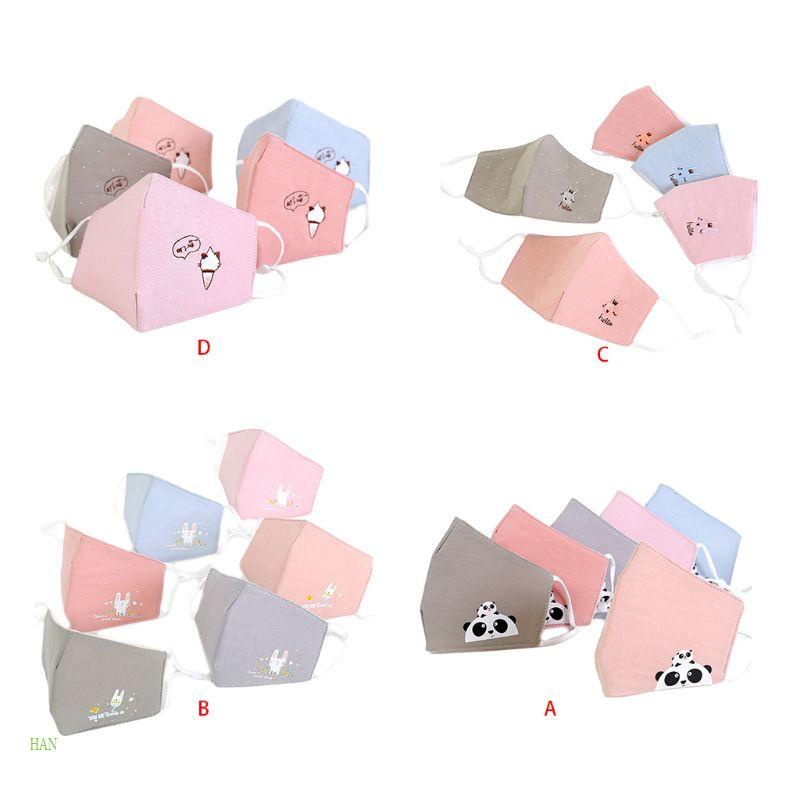 Khẩu Trang Chống Bụi PM2 5 3D Thoáng Khí Dành Cho Trẻ Em