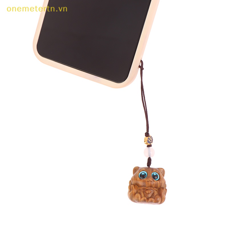 Onemetertn Dây Đeo Gắn Điện Thoại Di Động Mặt Hình Cáo Chín Đuôi Phong Cách Vintage Đáng Yêu Làm Quà Tặng Thời Trang Cho Nam Và Nữ