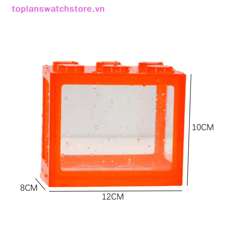 Bể Cá Mini Bằng Acrylic Trong Suốt Nhiều Màu Độc Đáo