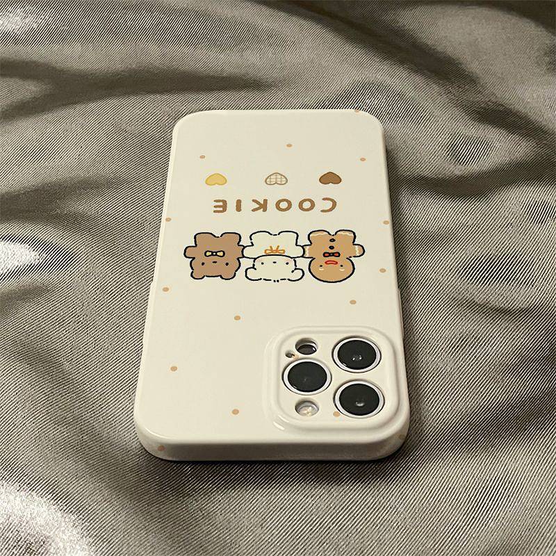 Ốp Điện Thoại Dẻo Họa Tiết Ba Con Vật Đơn Giản Chống Sốc Cho iphone 14 13 12 11 pro max 7 8 plus x xs xr xsmax