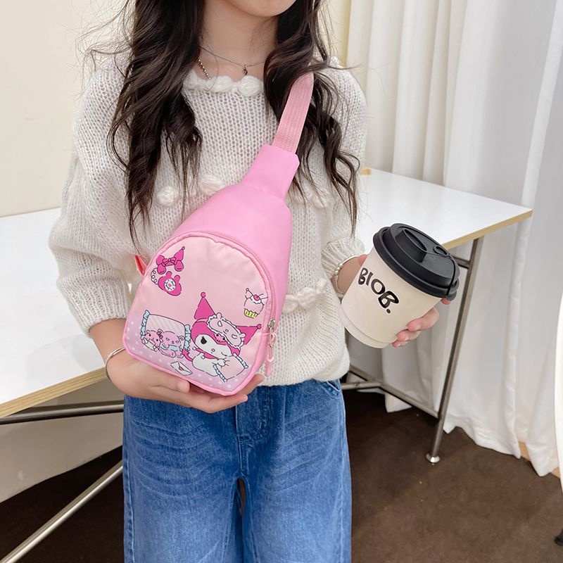 Túi Đeo Chéo Ngực Thiết Kế Nhỏ Nhắn Thời Trang Xinh Xắn Dành Cho Bé Mẫu Giáo