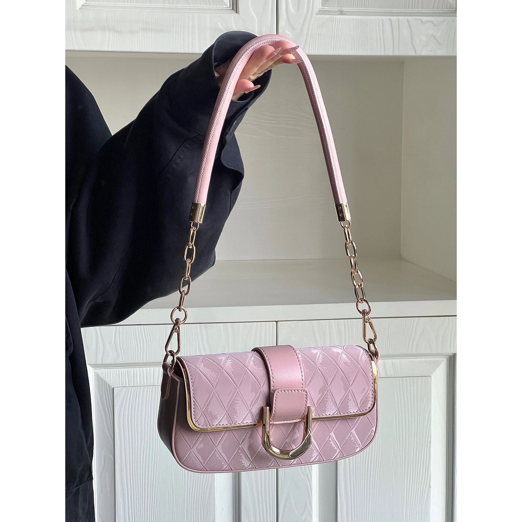 Túi Xách Đeo Vai Hình Vuông Cỡ Nhỏ Màu Neon Thời Trang Mùa Hè Sang Trọng Cho Nữ