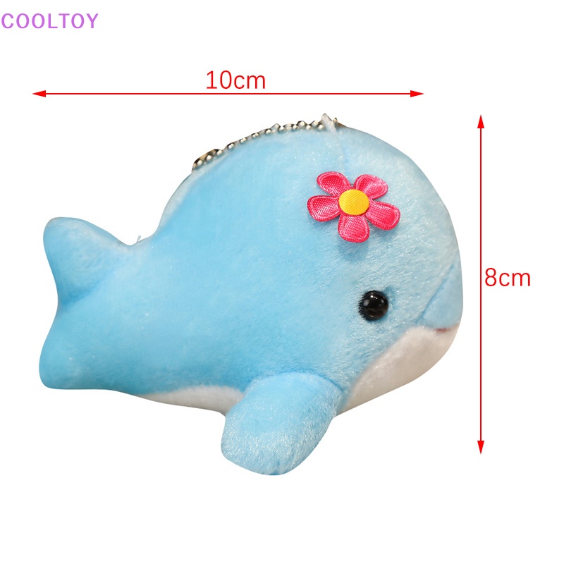 Cooltoy Móc Khóa Hình Cá Voi Nhồi Bông Dễ Thương Cho Nữ