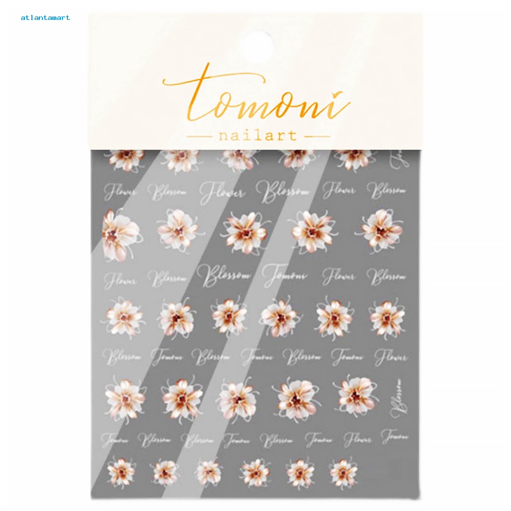 Túi Đựng Đồ Dùng Cao Cấp Tiện Dụng| 1 Tờ Nhãn Dán Trang Trí Móng Tay Dập Nổi Phong Cách Nhật Bản Dành Cho Nữ DIY