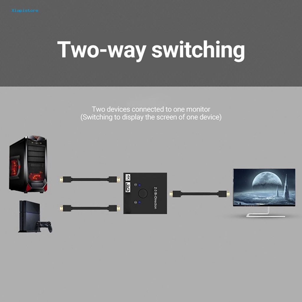Công Tắc Chuyển Đổi HDMI Độ Phân Giải Cao 4K @ 60hz HDMI-compatible 1X2 / 2X1 Cho PS4 TV Box
