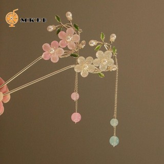 Trâm cài tóc MKEB họa tiết hoa phong cách Trung Quốc cổ điển cho nữ