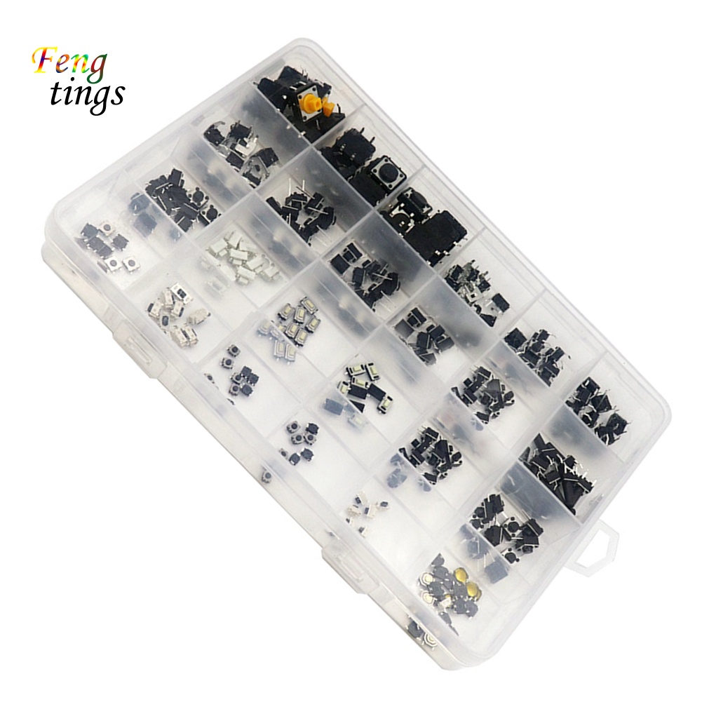 Bộ 250 Công Tắc 25 Loại Chuyên Dụng Chất Lượng Cao