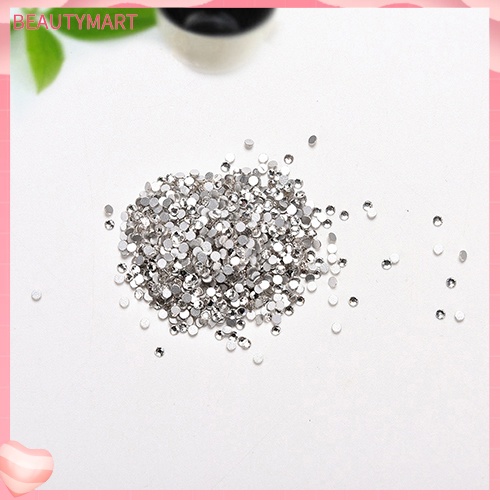 Set 1440 Hạt Cườm Đá Lấp Lánh 1.6mm / 2mm Dùng Trang Trí Móng Tay DIY