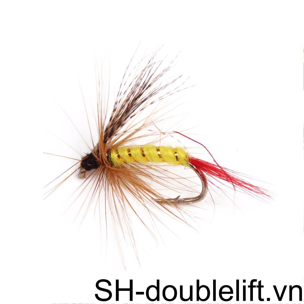 Bộ Mồi Câu Cá Nhân Tạo Nhiều Màu Sắc Kèm Hộp Đựng Tiện Lợi Dành Cho Người Mới Bắt Đầu