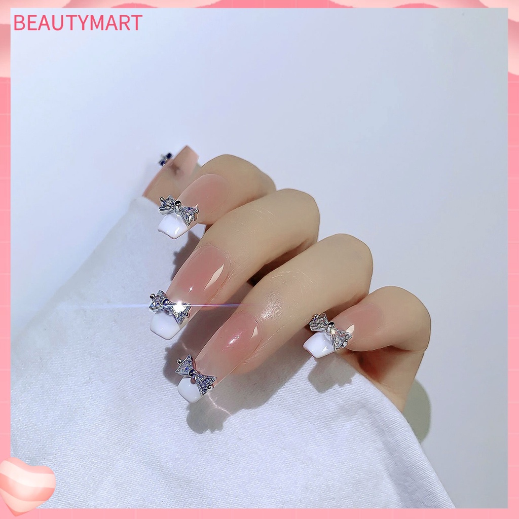 Phụ Kiện Trang Trí Móng Tay Hình Bướm 3D Lấp Lánh Dành Cho Nữ