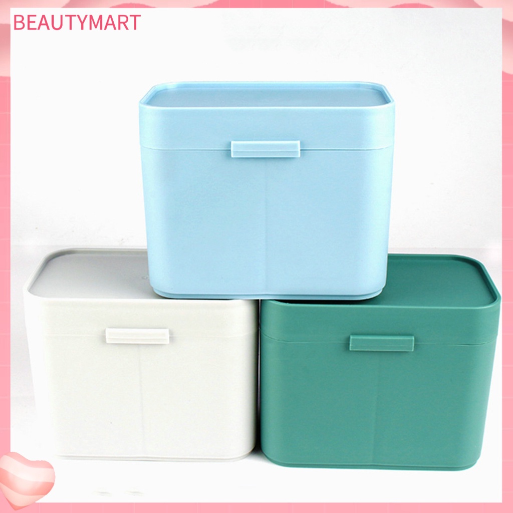 Hộp Đựng Mỹ Phẩm Làm Móng 2 Ngăn Chống Nước Chống Trầy Tiện Dụng