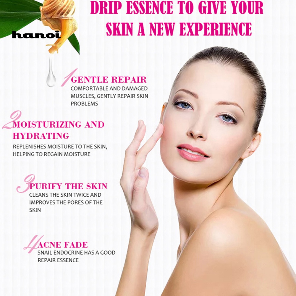 Kem Dưỡng Da Mặt Chiết Xuất Ốc Sên Hỗ Trợ Giảm Mụn Dưỡng Ẩm Chống Nếp Nhăn Lão