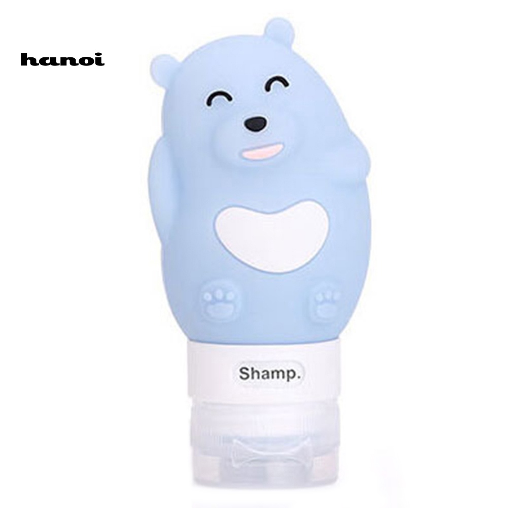 Bình Đựng Đồ Vệ Sinh Mini Hình Gấu / Chim Cánh Cụt / Vịt / Chim Cá