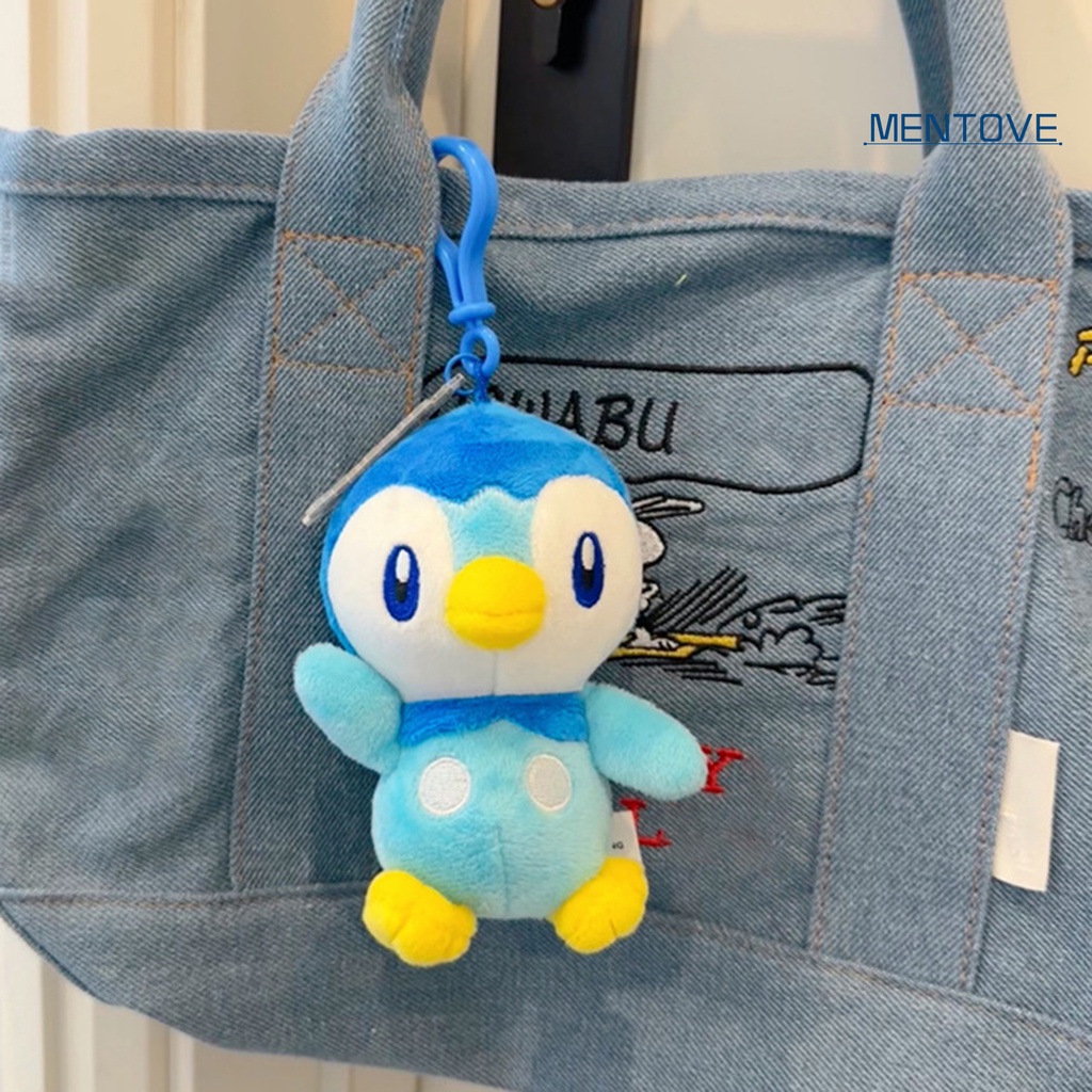 Đồ chơi nhồi bông Hình Chim Cánh Cụt Hoạt Hình 12cm Mềm Mại Đáng Yêu