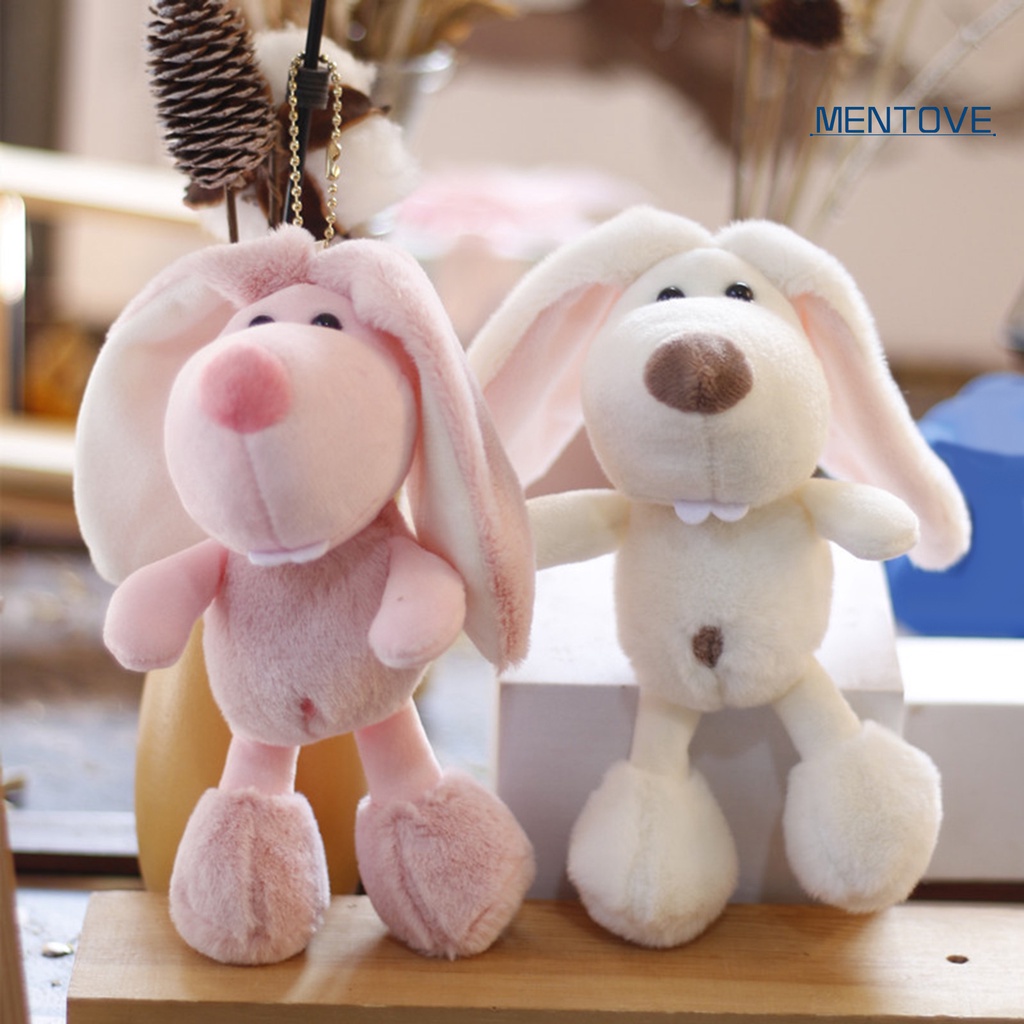 Thú Nhồi Bông Hình Chú Chó Hoạt Hình Tai Dài Độ Co Giãn Cao Thoáng Khí Có Thể Giặt Rửa Cho Bé