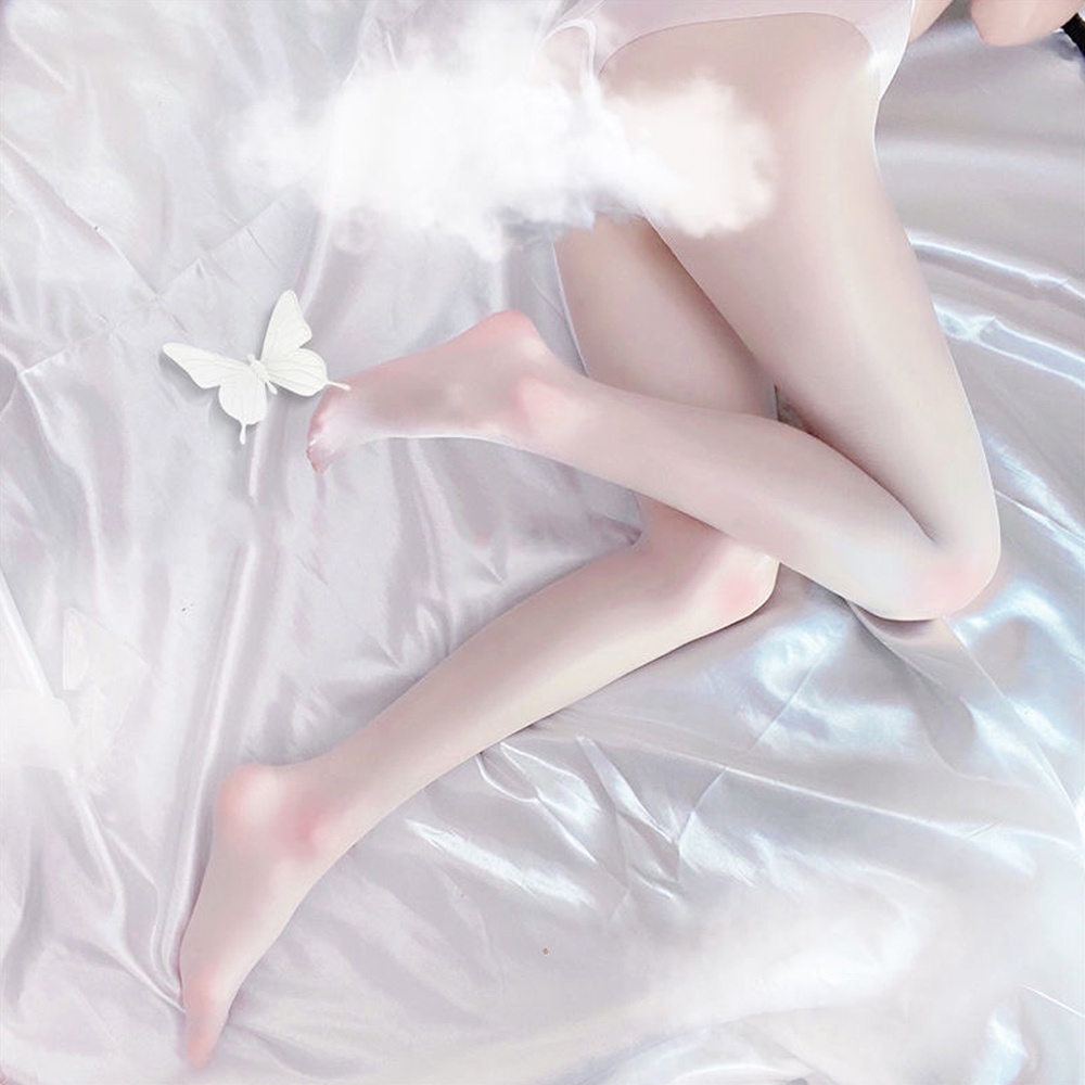 Quần Tất Lưng Cao Một Mảnh Màu Sáng Bóng Cho Phái Nữ