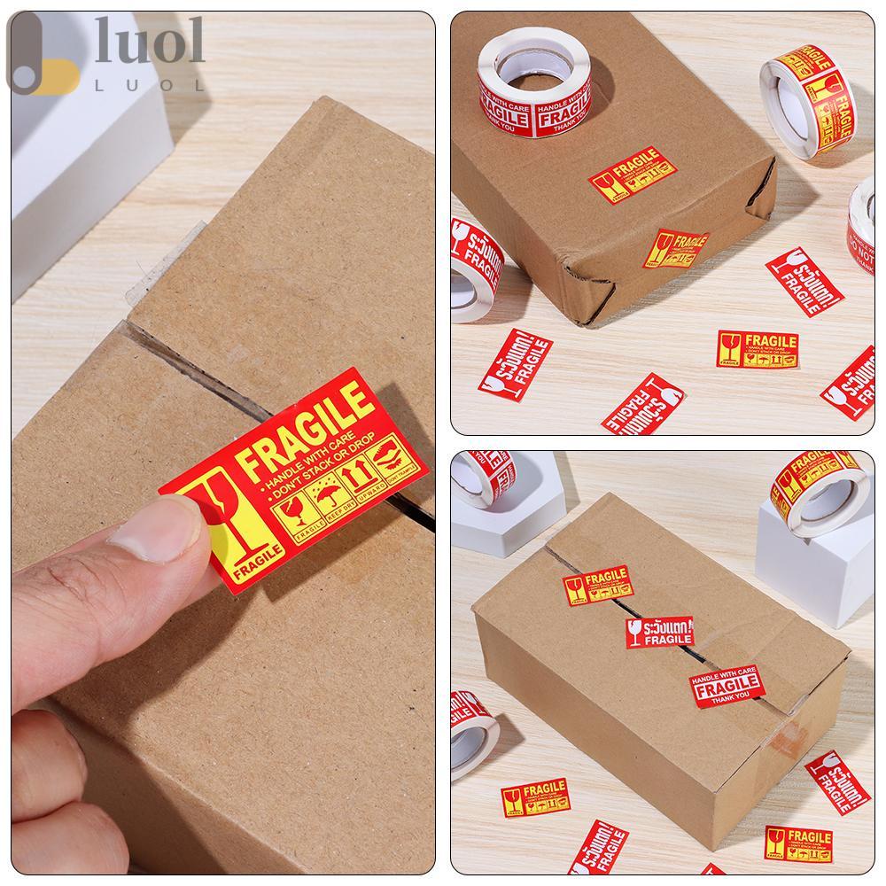 Cuộn 250 Nhãn Dán Cảnh Báo An Toàn Tiện Dụng Cho Văn Phòng