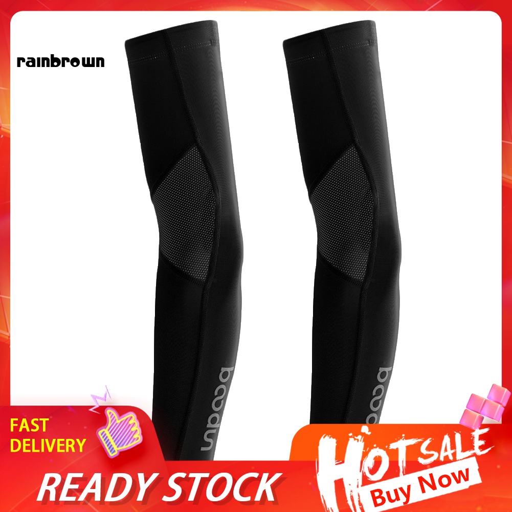 1 Cặp Găng Cánh Tay Boodun Thoáng Khí Chống Tia UV Dùng Khi Đạp Xe Ngoài Trời