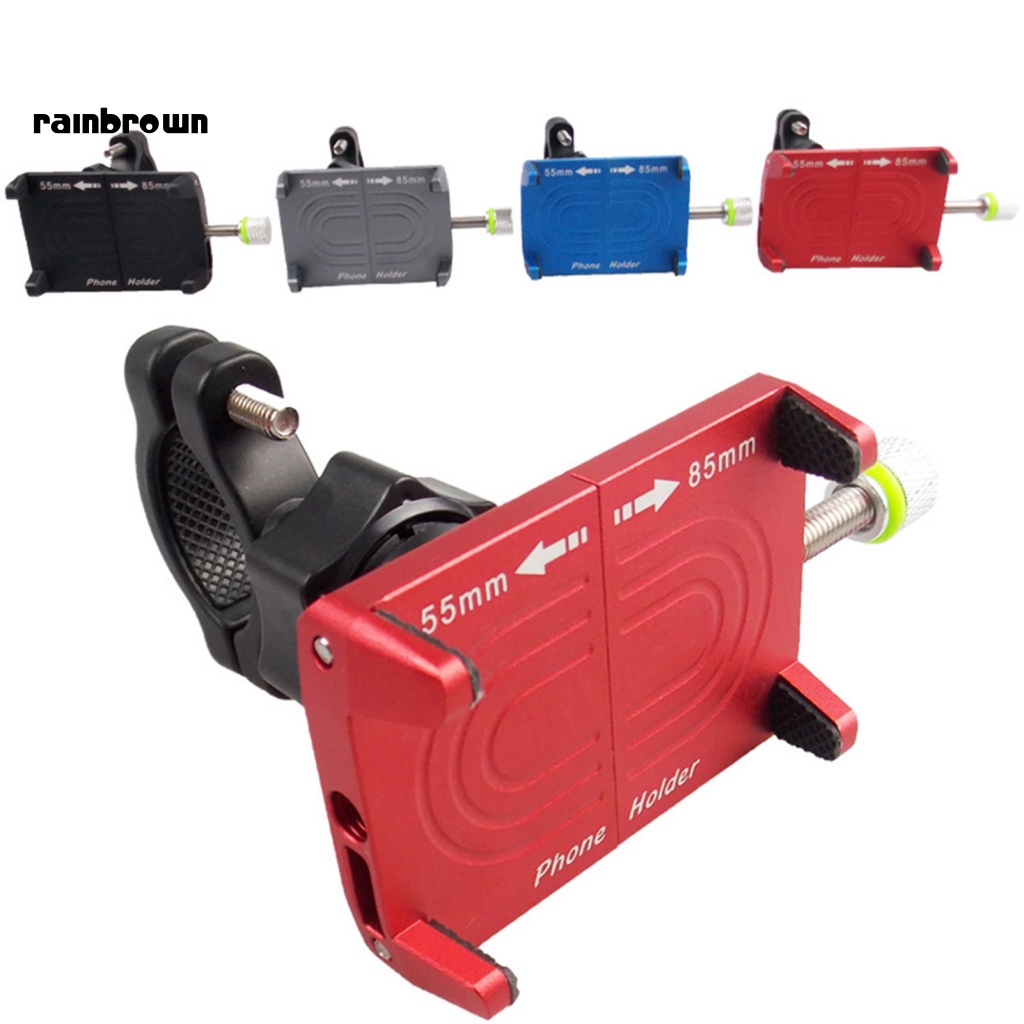 Giá Đỡ Điện Thoại Bằng Hợp Kim Nhôm Xoay 360 Độ Cho Xe Đạp Xe Máy