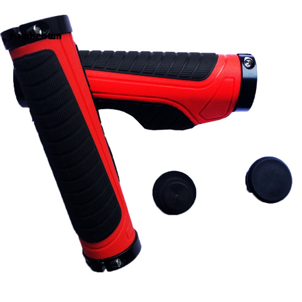 1 Cặp Vỏ Bọc Tay Cầm Xe Đạp Leo Núi Bằng Cao Su Chống Trượt