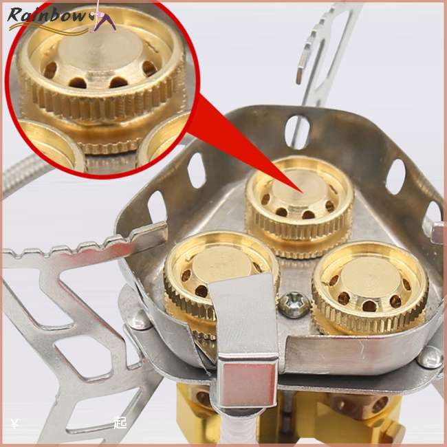 Bếp Ga Bằng Thép Không Gỉ Công Suất Cao Cho Hoạt Động Ngoài Trời