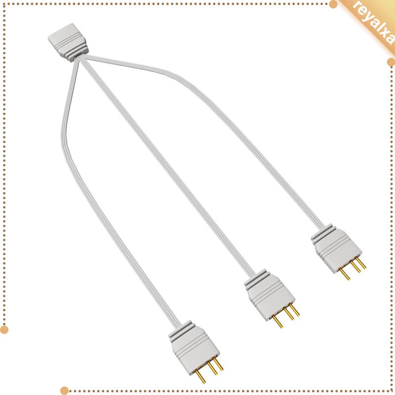 Cáp Chia Nguồn ARGB 5V 3Pin 1 Sang Ba / 4 Chuyên Dụng Cho Máy Tính Để Bàn