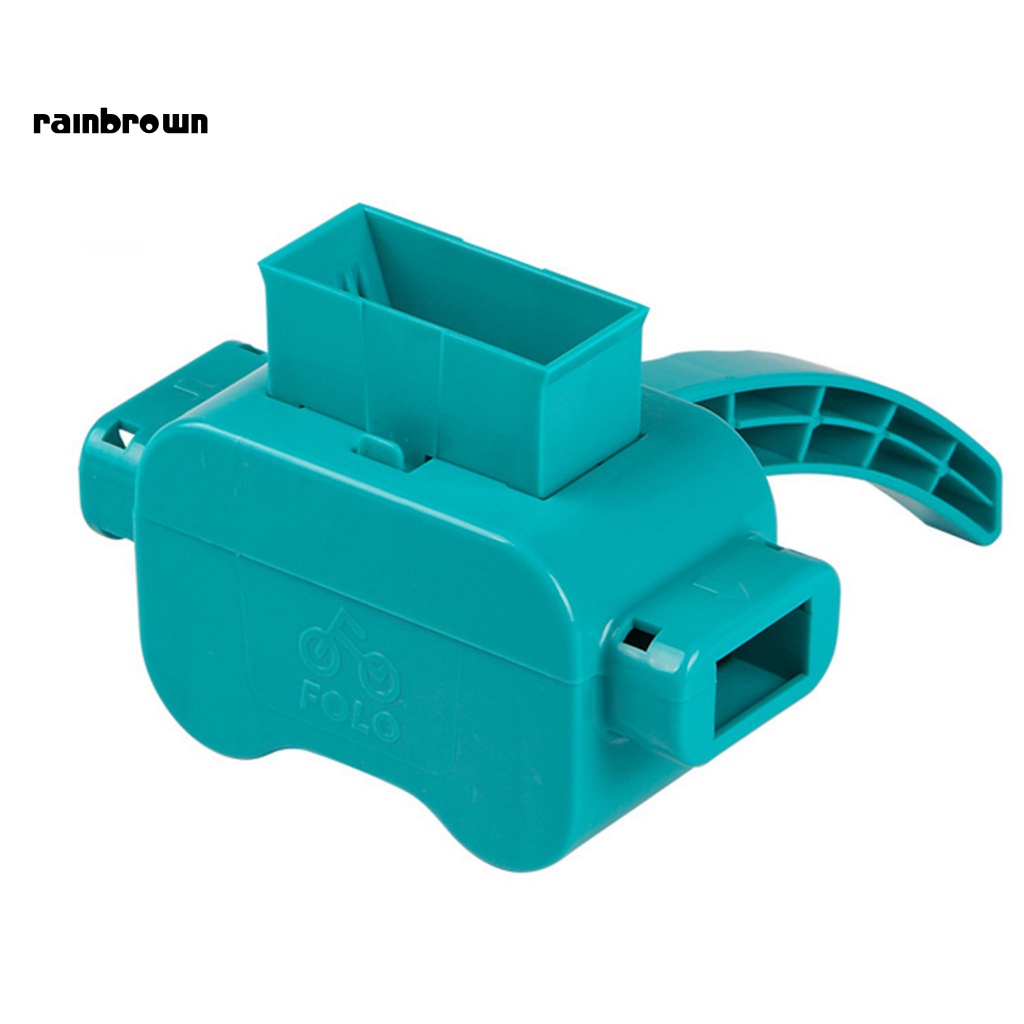 &lt; Rainbrown &gt; Bàn Chải Lớn Làm Sạch Xích Xe Đạp ABS Màu Sắc Tươi Sáng Có Thể Tái Sử Dụng