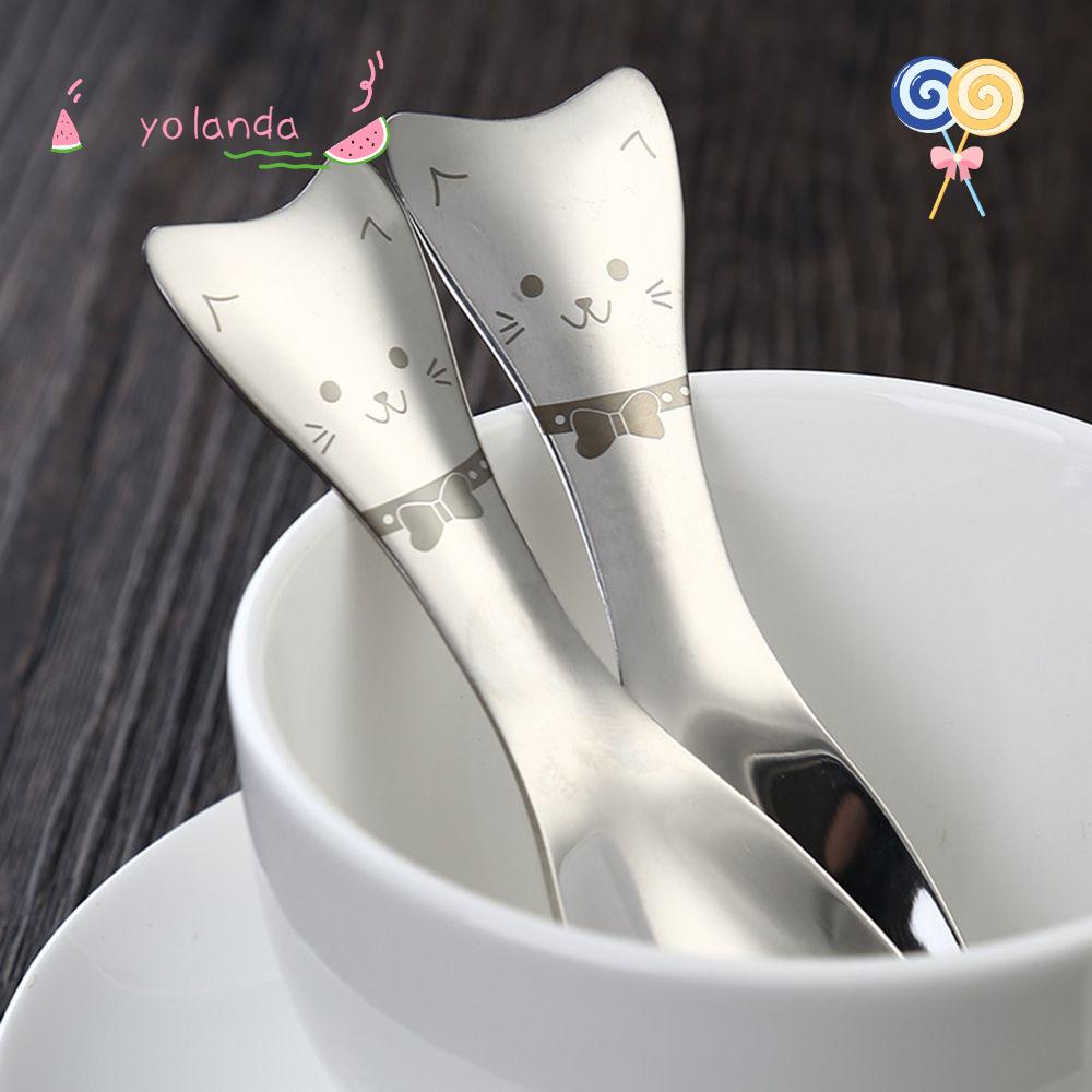 Bộ 2 Muỗng Nĩa Họa Tiết Hoạt Hình Cho Bé