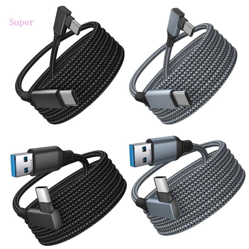 Dây Cáp Sạc Nhanh 5m 16ft Cho Oculus Quest 2 Type-C Link USB- C