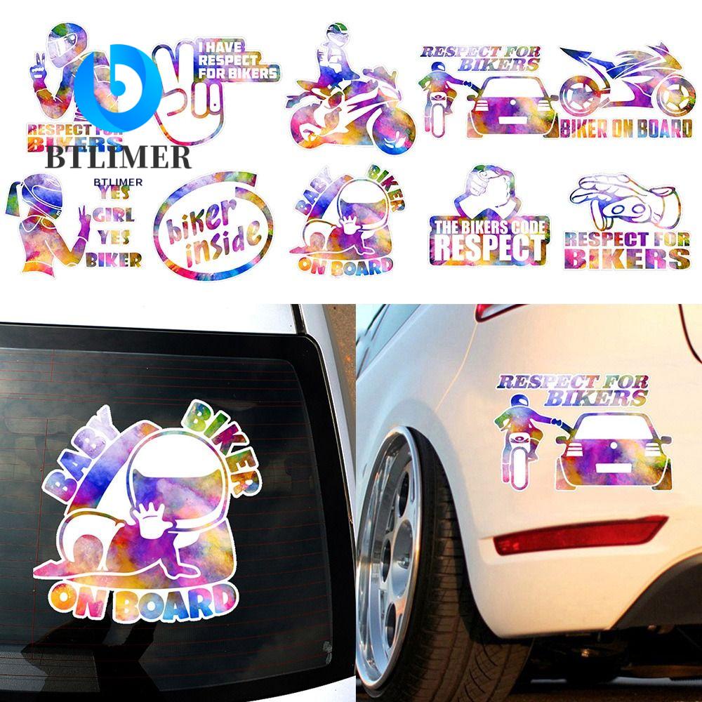 Nhãn Dán Trang Trí Xe Mô Tô Họa Tiết Sáng Tạo Nhiều Màu Sắc
