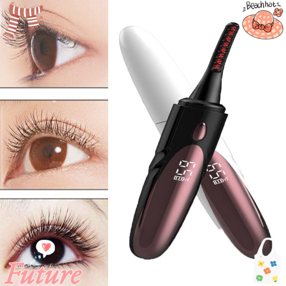 Dụng Cụ Uốn Cong Lông Mi Bằng Nhiệt Nhanh Trong 4 Giây Trong 8 Giây Lâu Trôi