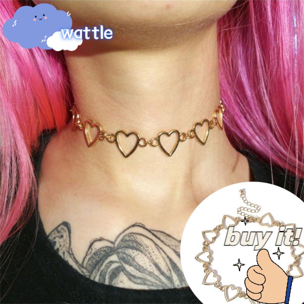 Vòng cổ Mặt Hình Trái Tim Xinh Xắn Cho Nam Nữ|Dây Xích Dài Bằng Thép Không Gỉ Chất Lượng Cao