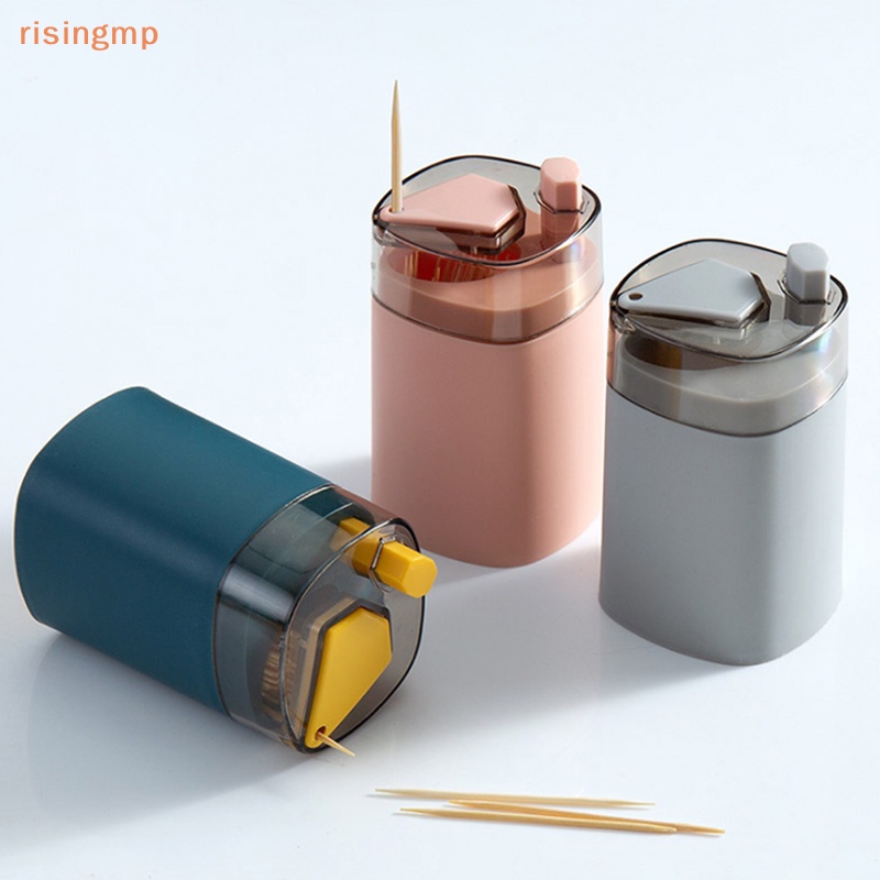 Hộp Đựng Tăm Xỉa Răng Tự Động Bằng Rơm Lúa Mì