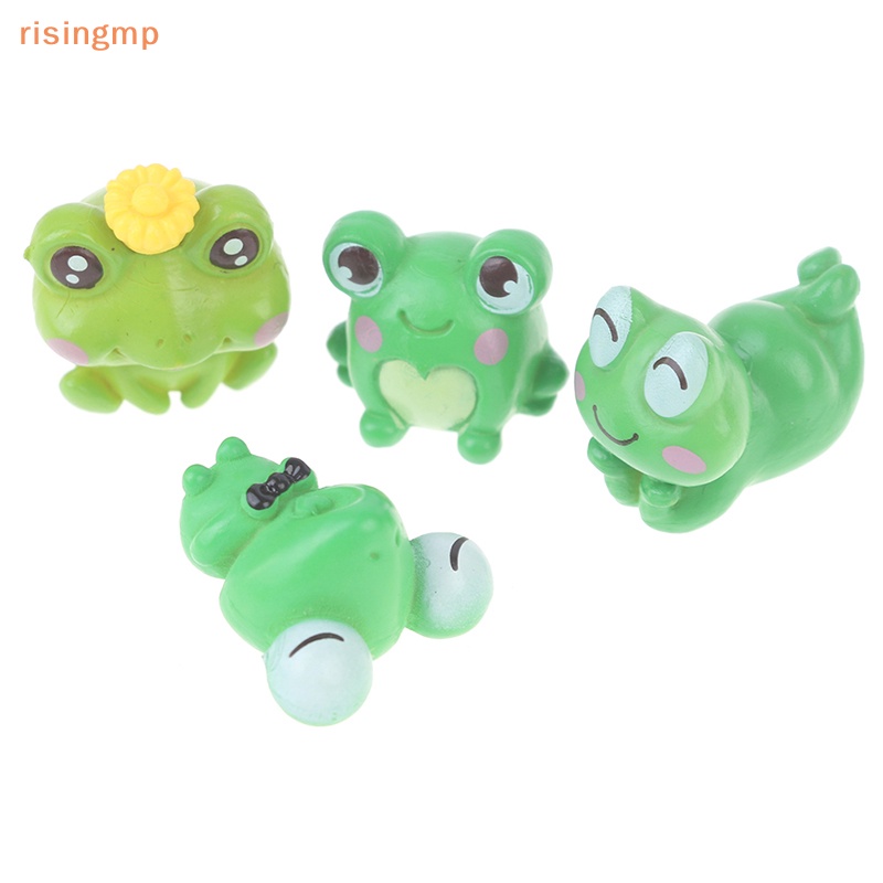 Set 10 Đồ trang trí Chú Ếch Dễ Thương Dùng Trang Trí Tiểu Cảnh DIY