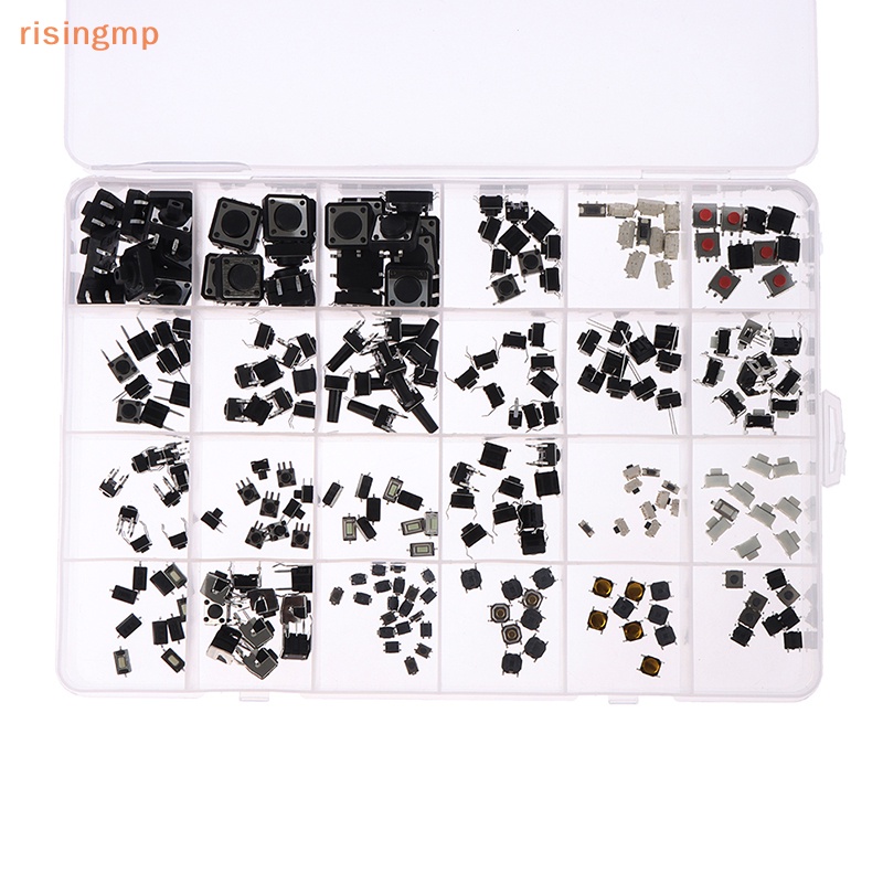Set 250 Công Tắc Nút Nhấn SMD 25 Kiểu Chuyên Dụng