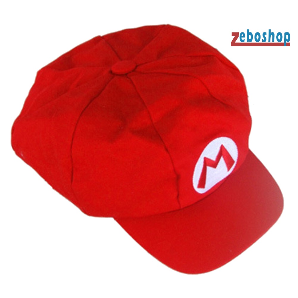 Mũ Lưỡi Trai Hóa Trang Super Mario Bros Luigi