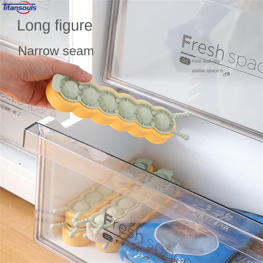 Khay đá khuôn với bìa nhà Ice Hockey tự chế Ice Maker nhanh chóng đông lạnh Băng hộp Ice Cube lưu trữ VN