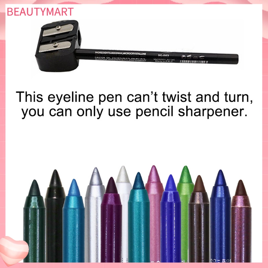 Phấn Mắt Dạng Thỏi Ánh Ngọc Trai Lấp Lánh Không Thấm Nước Lâu Trôi 14 Màu Tùy Chọn beautymart