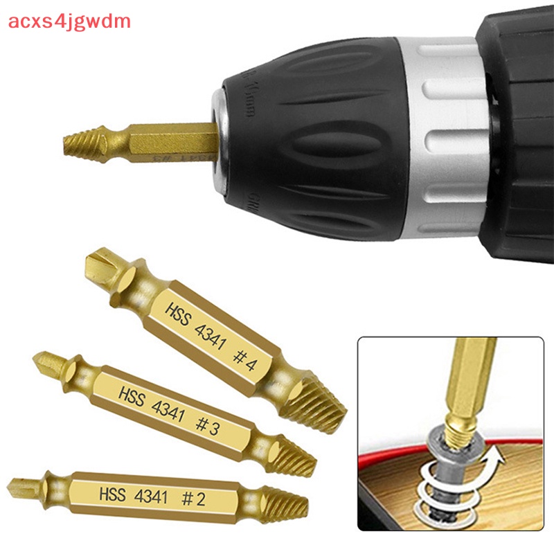 Bộ 6 mũi khoan trục vít bị hỏng tháo vít tháo ra mới