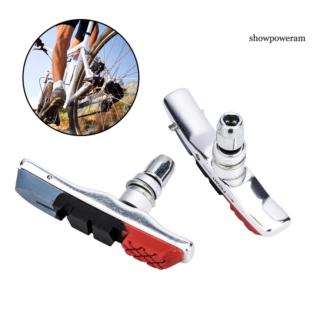 1 Cặp Đệm Phanh Xe Đạp Ba Tông Màu Chống Biến Dạng Tiện Dụng