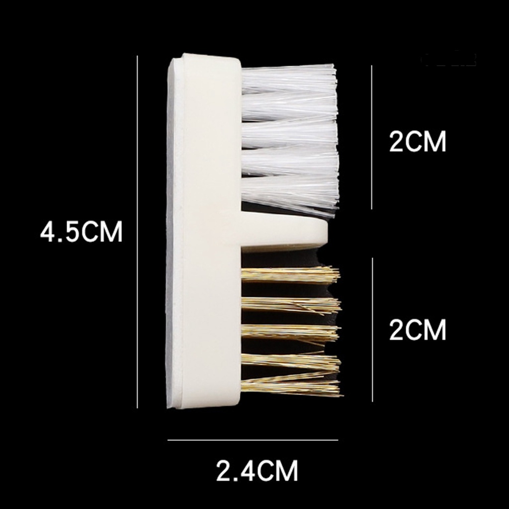 Cọ Đánh Bóng Móng Tay Hai Đầu Bằng Sợi Thép Chống Chảy Xệ Có Thể Tái Sử Dụng