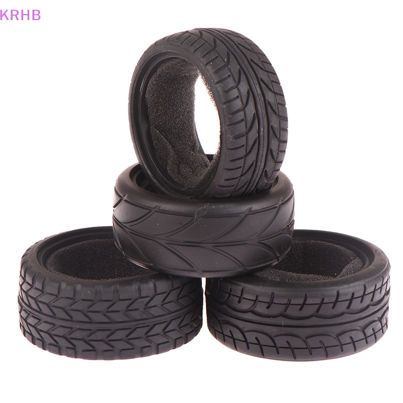 Bộ Bánh Xe Cao Su KRHB 1 / 10 65mm Cho Xe Điều Khiển Từ Xa
