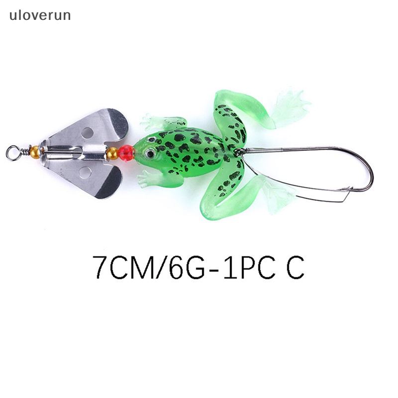 Mồi Câu Cá Giả Hình Ếch Mềm 4 Màu Chất Lượng Cao vn