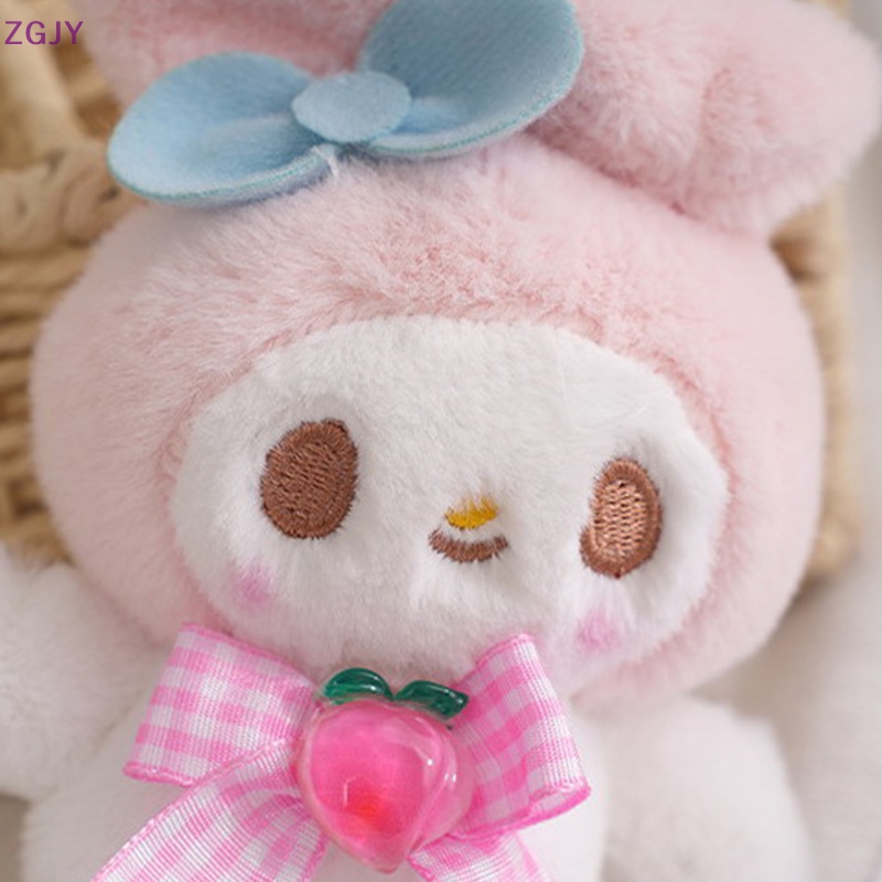 SANRIO Thú Nhồi Bông Hình Nhân Vật Hoạt Hình Hello Kitty Kuromi My Melody Cinnamoroll Plushie Đáng Yêu Trang Trí Túi Xách Mới